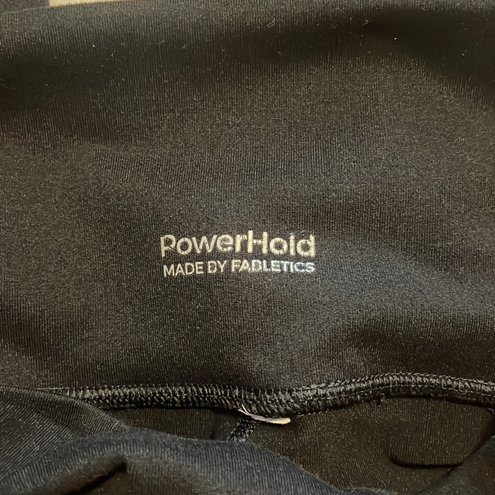 Black Fabletics Define Power Hold Leggings Size W… - image 4